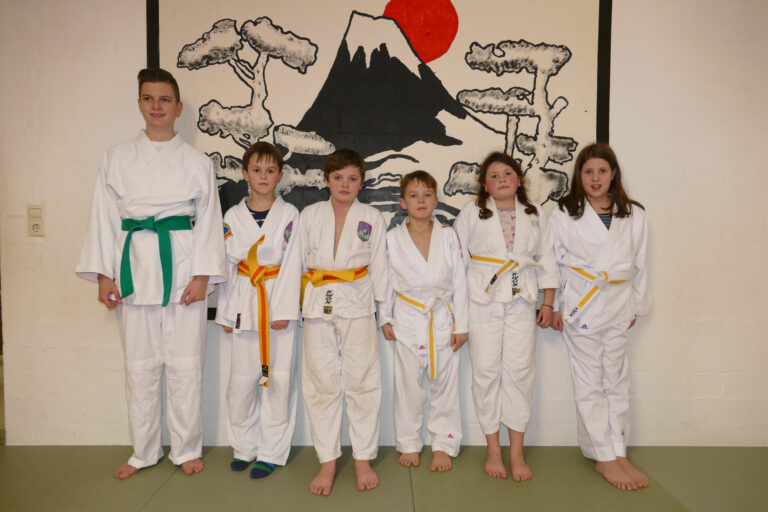 Judo-Vereinsgürtelprüfung